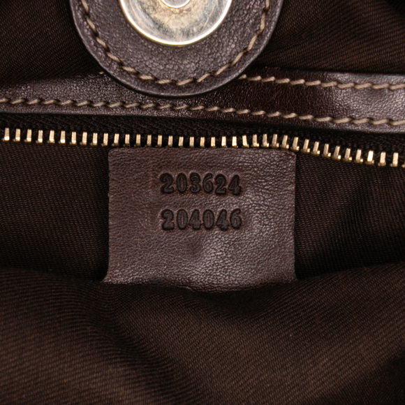 Pre-Loved Gucci GG Canvas Pelham Hobo Bag - Picture 6 of 11